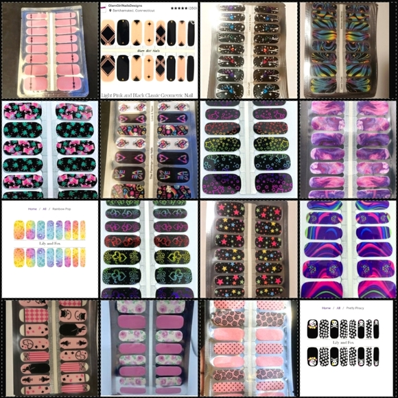 *SOLD*16 different Nail Wraps 💅 - Picture 1 of 16